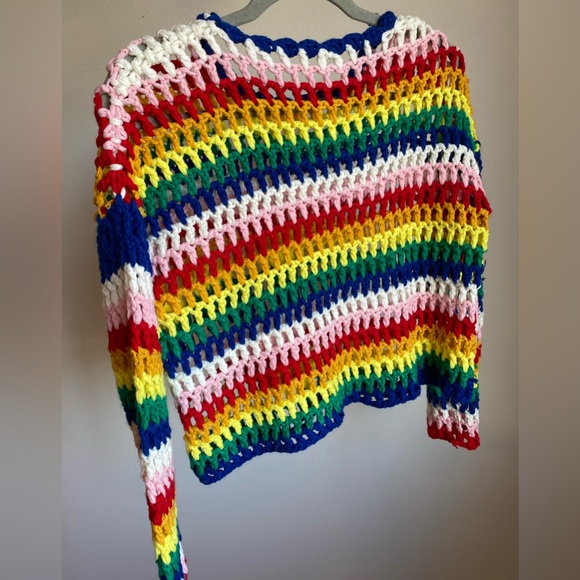 Rainbow knit sweater - Picture 6 of 6